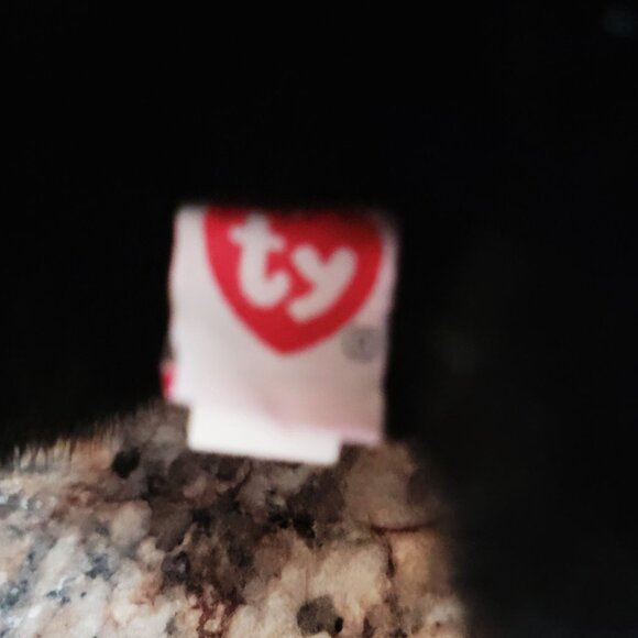 Vintage Ty Beanie Babies "Peking" Panda Plush Laying Beanie Buddy 1998 - Picture 4 of 4